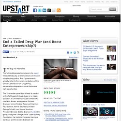 Global Commission Calls Drug War A Failure - Business News - Portfolio.com