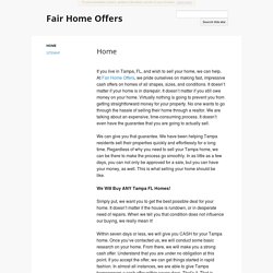 Fair Home Offers