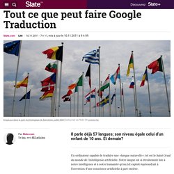 En cours - Tout ce que peut faire Google Traduction