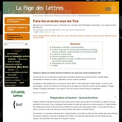 Faire lire et écrire avec les Tice