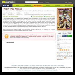 Manga Fox: Fairy Tail Manga Series