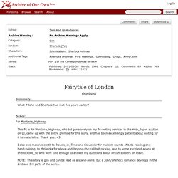 Fairytale of London - thirdbird