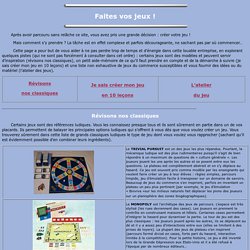 faites vos jeux