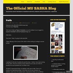 Faith « The Official MU SASHA Blog, Updated Daily