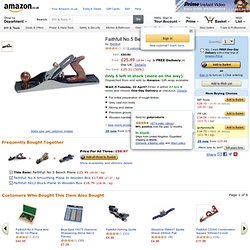 Faithfull No.5 Bench Plane: Amazon.co.uk: DIY & Tools