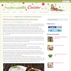 Falafels de Fèves et Pois Chiche (et leur petite sauce) - Recette de Cuisine ~ Mademoiselle Cuisine : recettes, astuces, actu cuisine