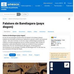 Falaises de Bandiagara (pays dogon)