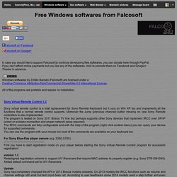 Falcosoft Softwares