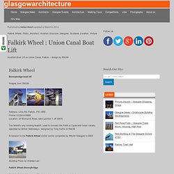Falkirk Wheel, Boat Lift Scotland, Union Canal, Falkirk Wheel Scotland