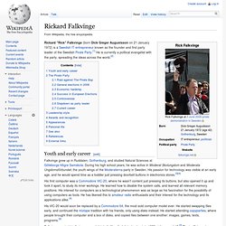 Rickard Falkvinge