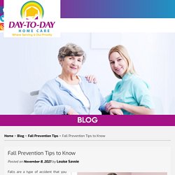 Fall Prevention Tips to Know