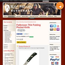 Fallkniven TK4 Folding Knife, Cutting Tools