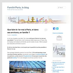 Familin'Paris, le blog