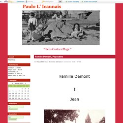 Famille Demont, Poyaudins - Paulo L' Icaunais