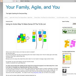 Your Family, Agile, and You: Using An Action Map To Make Sense Of The To Do List