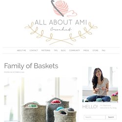 Family of Baskets - All About Ami