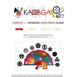 Mon: Family Crests of Samurai Clans