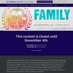 Family-Friendly Script Contest