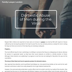 Domestic Abuse of Men during the Virus