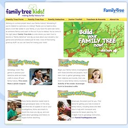 Family Tree Kids! - Making Family History Fun