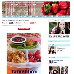 Lunch Box Survival Kit & Checklist: Quick, Fast, Simple & Healthy Meals