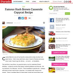 Famous Hash Brown Casserole Copycat Recipe