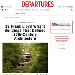19 Most Famous Frank Lloyd Wright Buildings