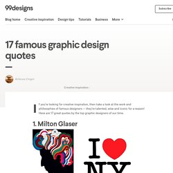 17 famous graphic design quotes