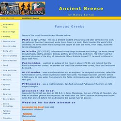 Famous Greeks - Ancient Greece for Kids