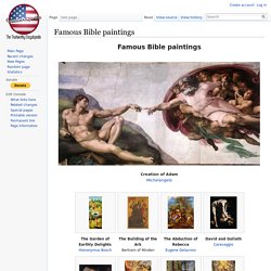 Famous Bible paintings - Conservapedia