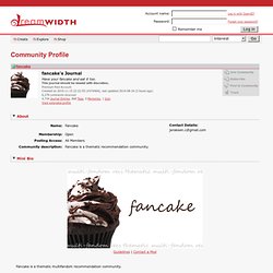 fancake - Community Profile