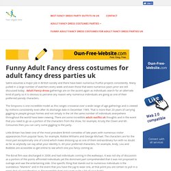 fancyoutfits - Funny Adult Fancy dress costumes for adult fancy dress parties uk