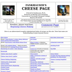 Fankhauser's Cheese Page