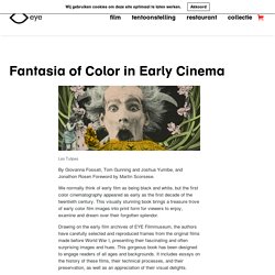 Fantasia of Color in Early Cinema