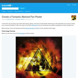 Create a Fantastic Abstract Fan Poster