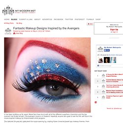 Makeup Designs Inpired by The Avengers