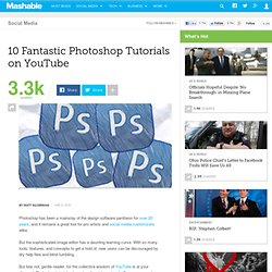 10 Fantastic Photoshop Tutorials on YouTube