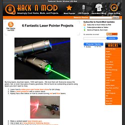 6 Fantastic Laser Pointer Projects