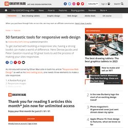 50 fantastic tools for responsive web design