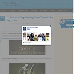 20 Fantastic Step-By-Step Gimp Tutorials for Beginners