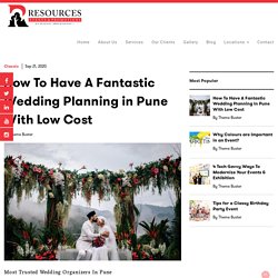 How To Have A Fantastic Wedding Planning in Pune With Low Cost