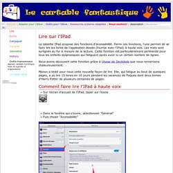 OutilsEleve - LireIPad