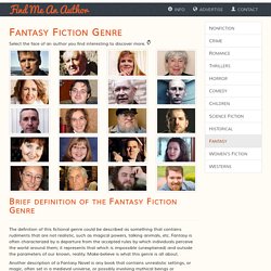 Fantasy Fiction Genre Definition