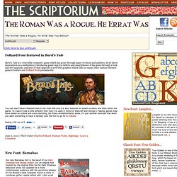 Fontcraft: Scriptorium Fonts, Art and Design