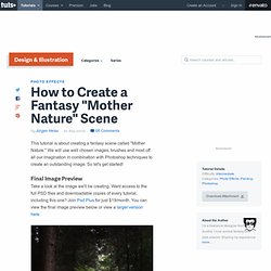 How to Create a Fantasy “Mother Nature” Scene