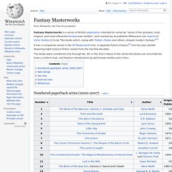 Fantasy Masterworks - Wikipedia