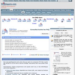 Java howto reseaux
