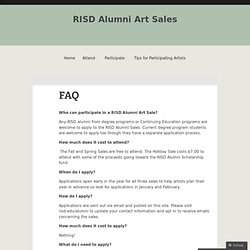 RISD Alumni Art Sales