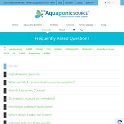 Aquaponic Worms FAQ