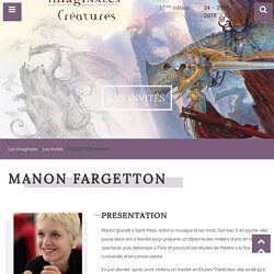 Manon Fargetton : Biographie et Bibliographie - - Les Imaginales